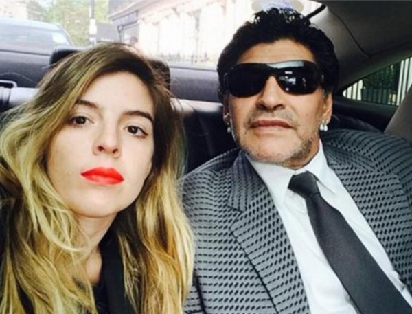 Conmovedora carta de despedida de Dalma a Diego Maradona