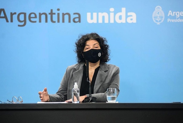 Vizzotti: "Hay un aumento acelerado de casos y las pr&oacute;ximas tres semanas son clave"