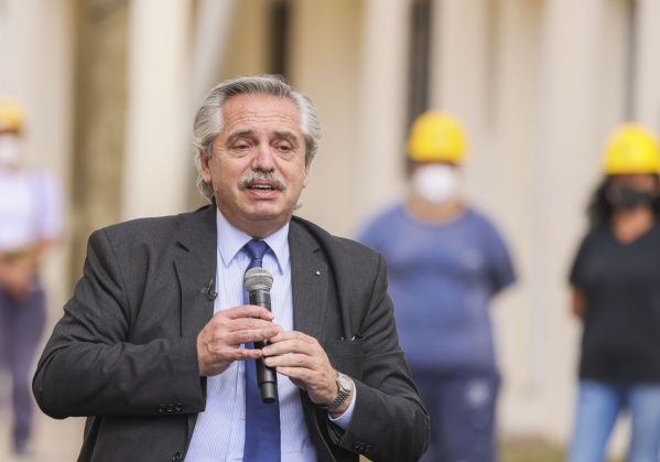 Alberto Fernández llamó a construir "una Argentina armónica y equilibrada"