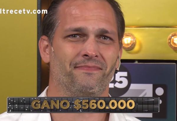 La emoción de un traumatólogo al ganar medio millón de pesos en el programa de Guido Kaczka: "Fue un año muy difícil"