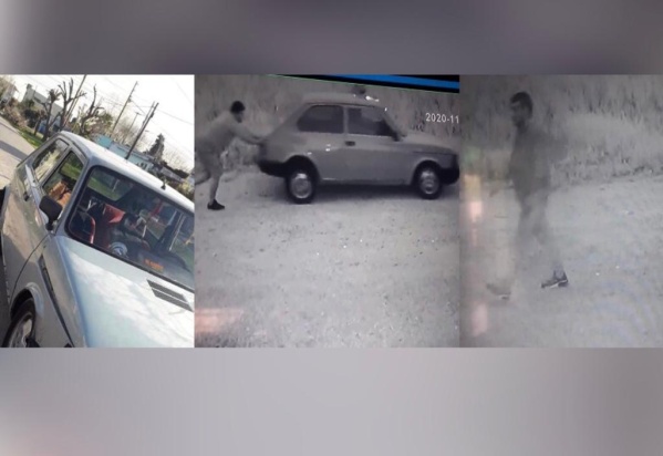 Les robaron el auto en La Plata, filmaron a los delincuentes y buscan recuperarlo