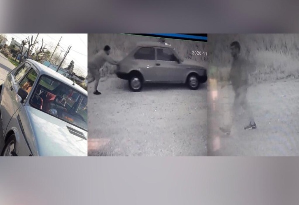 Les robaron el auto en La Plata, filmaron a los delincuentes y buscan recuperarlo