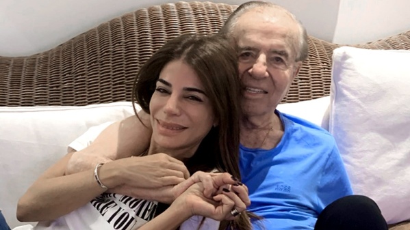El último adiós de Zulemita Menem a su padre: "Se fue agarrado de la mano con mi mamá"