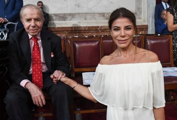 Zulemita, tras la muerte de su padre Carlos Menem: "Se fue como vivió, luchando"