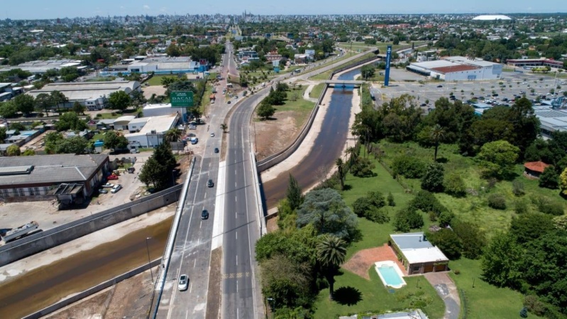 La recorrida de Garro a 6 años del comienzo del plan hidráulico: ”Ese día marcó un antes y un después”