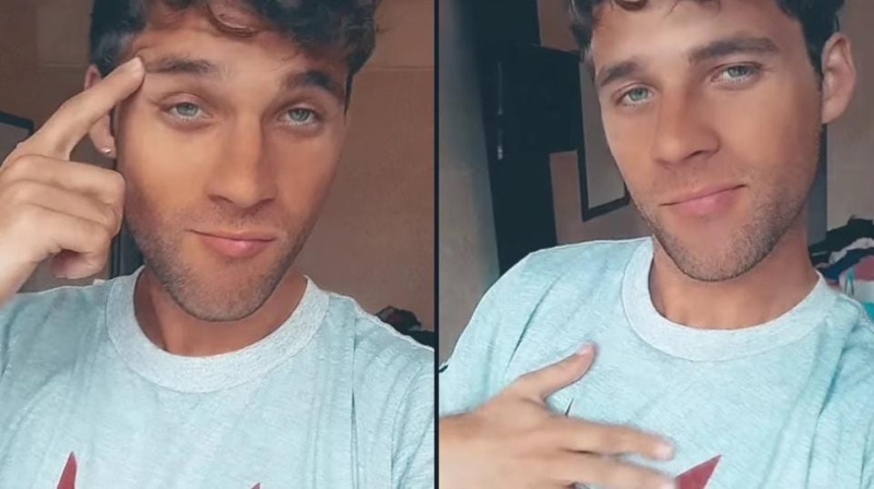 Agustín Guardis subió un video ”peculiar” a sus redes sociales y lo compararon con Mariano Martínez