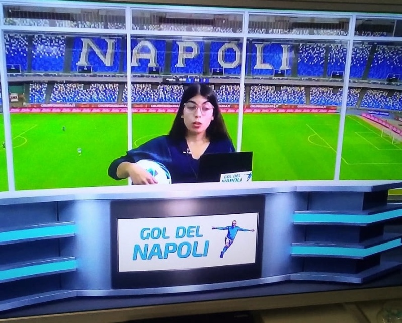 ”¡Triunfé!”: la joven platense más fanática de Maradona conmovió a Nápoles con una anécdota y ahora trabaja en Italia