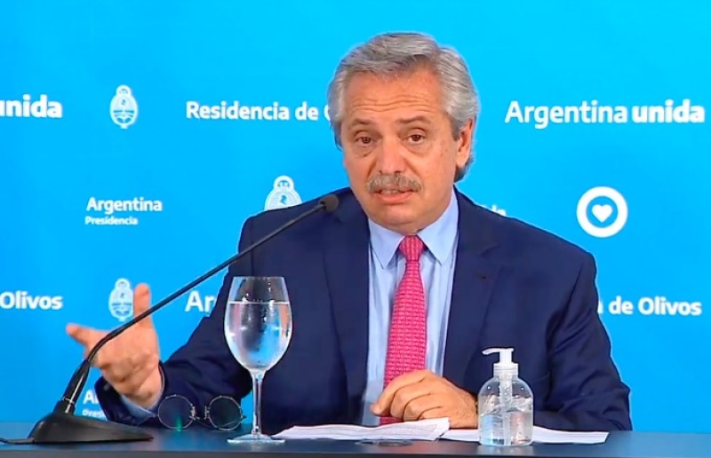 Alberto Fernández anunció un nuevo bono para beneficiarios del Potenciar Trabajo