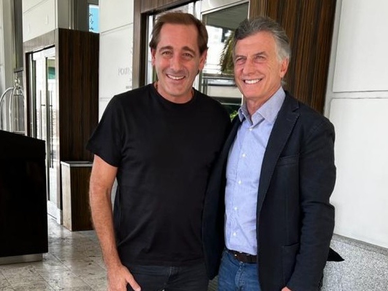 Garro se reunió con Mauricio Macri para ”seguir fortaleciendo a JxC en la provincia de Buenos Aires”