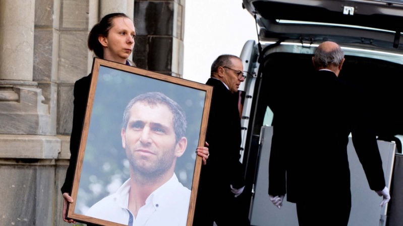 Emotivo último adiós al exrugbier platense asesinado en París, Federico Aramburu
