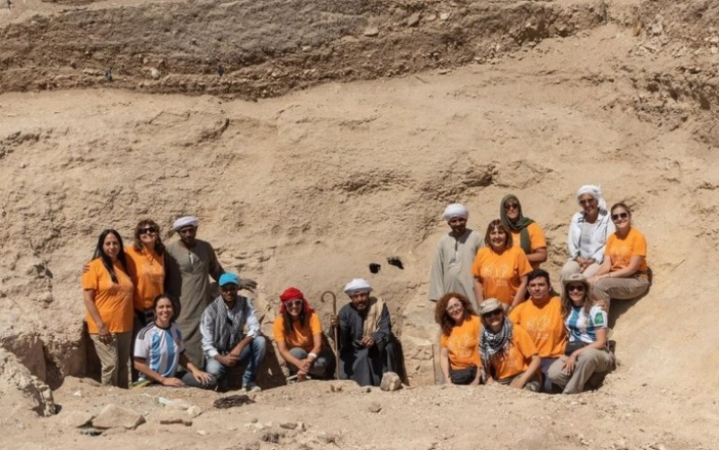 Investigadores de la UNLP reabrieron una tumba egipcia de 3.500 años de antigüedad