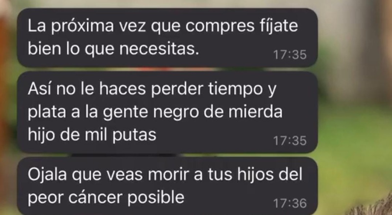 ”Por estup... como vos”: un joven devolvió una compra y el vendedor le habló para decirle una catarata de malas palabras