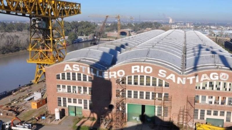 El Astillero Río Santiago construirá un dique flotante para la Armada Argentina
