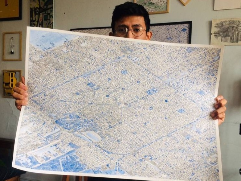 ”El sueño de los pibes”: un joven diseñó cómo sería un tranvía en La Plata y es viral