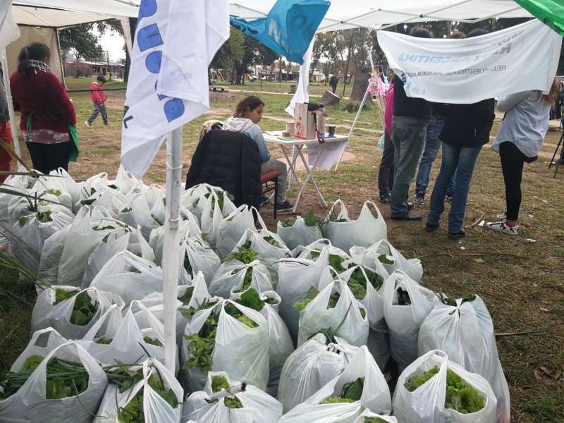 Otro exitoso ”Verdurazo para Todos” tuvo lugar en varios puntos de La Plata