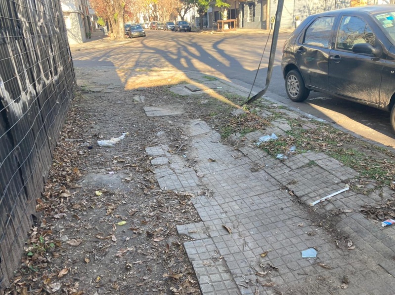 Abandono total en una esquina de Barrio Norte tiene ”hartos” a los vecinos platenses