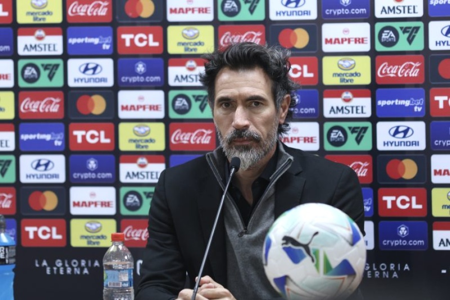 Domínguez optimista tras la derrota: ”Dependemos de nosotros en nuestro estadio y con nuestra gente”