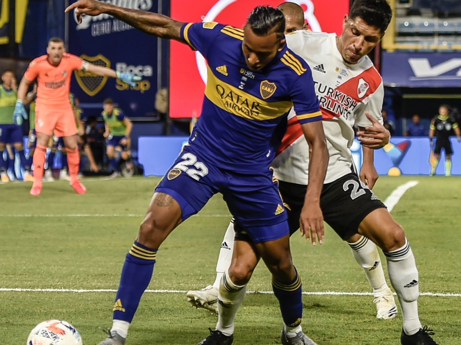 Boca-River: Superclásico empatado 1 a 1