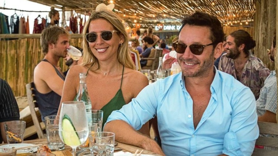 Benjamín Vicuña viajó a Chile con su novia y se la presentó a su familia