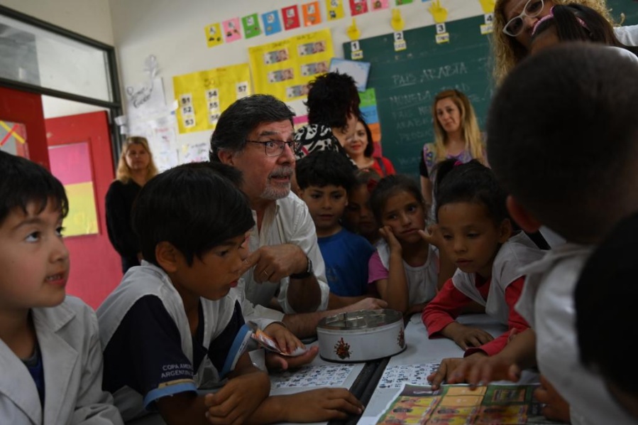El Mundial en las escuelas de La Plata: Sileoni dijo que habrá ”tolerancia” en horarios de entrada cuando juegue Argentina