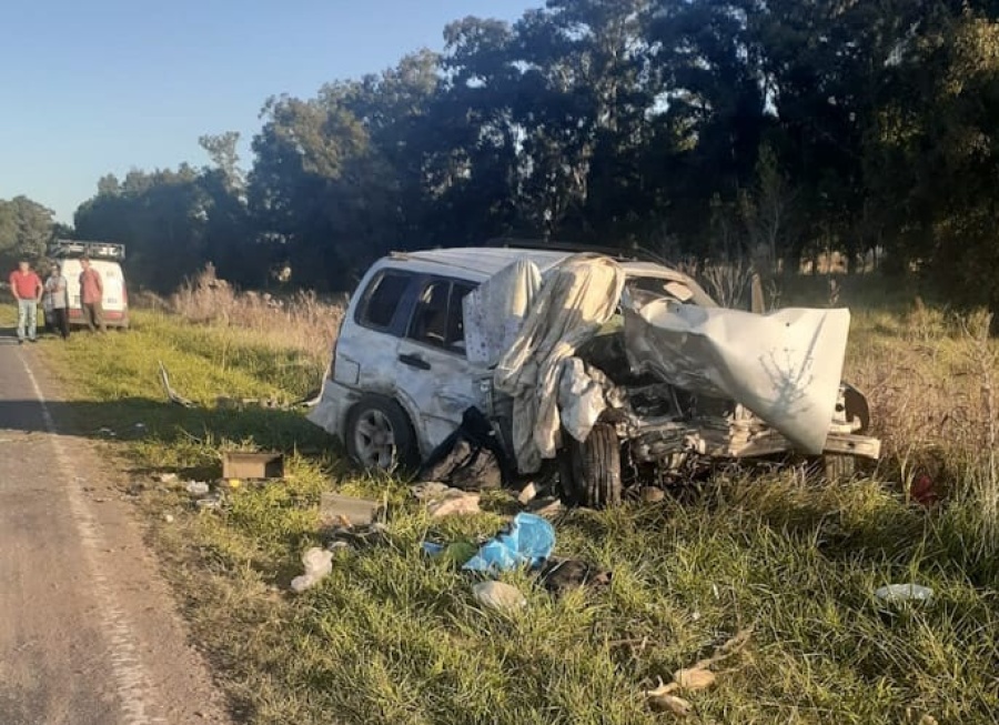 Falleció una médica platense tras un terrible choque frontal en San Miguel del Monte
