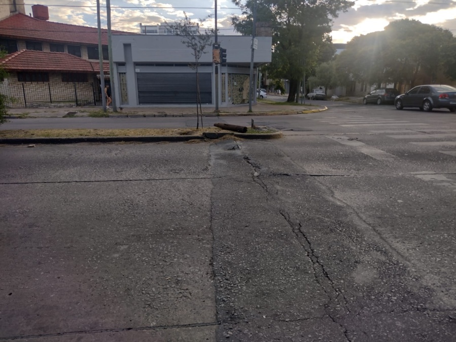 Vecinos de Tolosa alertaron por una loma de burro que se está destruyendo