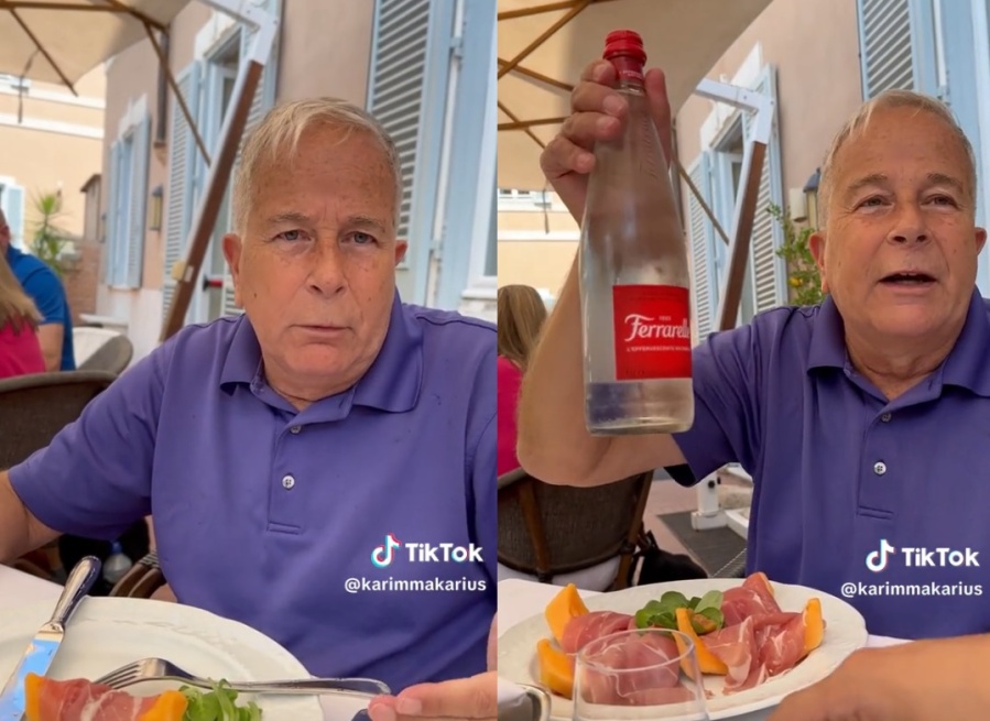 Un argentino se despachó contra un restaurante de Italia, grabó un video y se volvió viral: ”Tuve que pedir un vaso limpio”