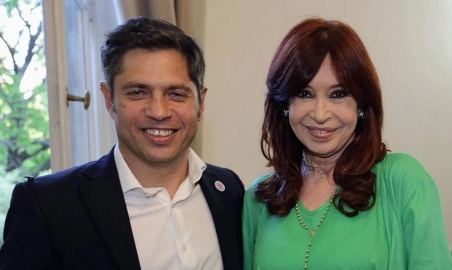 Axel Kicillof y Cristina Kirchner se reunieron y acordaron trabajar en una estrategia electoral conjunta