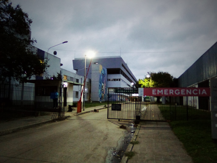 Los ladrones no perdonaron en el Hospital San Martín y nadie se dio cuenta de la silenciosa maniobra