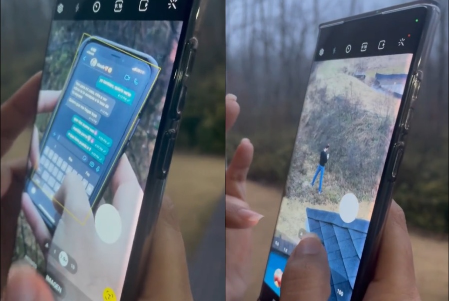 Le hizo un mega zoom al celular de su novio, descubrió que la estaba engañando y se volvió viral: ”Quiero verte”