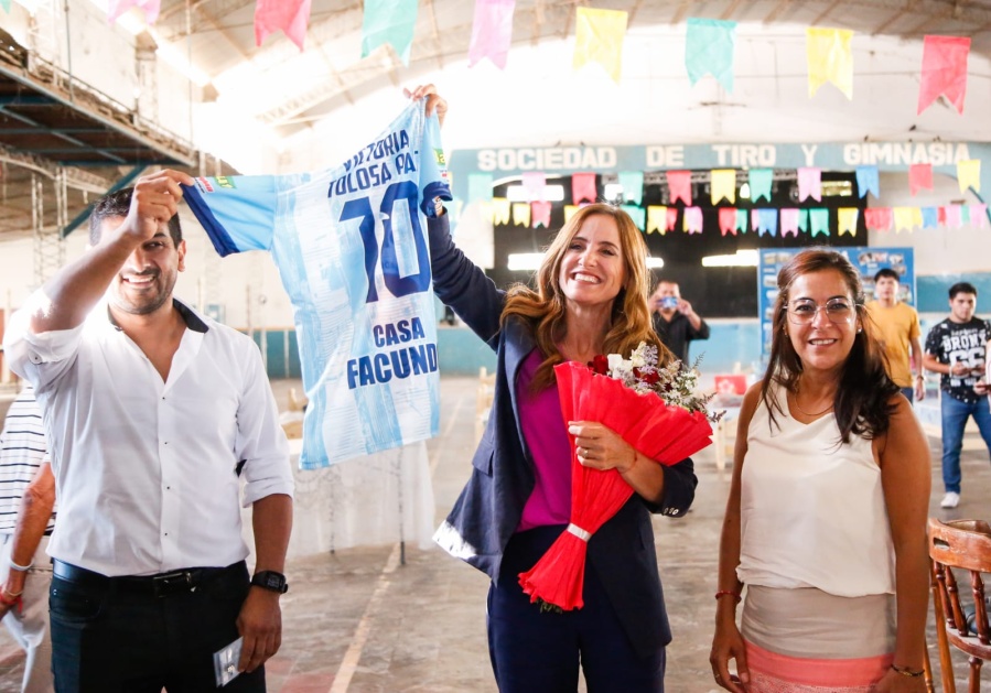 Tras la salida de Snopek, Tolosa Paz visitó Jujuy y le pidió a los legisladores ”defender los proyectos para el país”