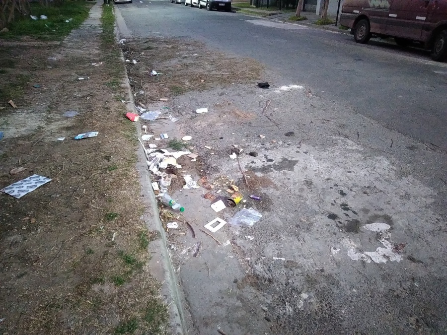 En Villa Elvira y el barrio UPCN reclamaron por la suciedad en varias cuadras y basurales