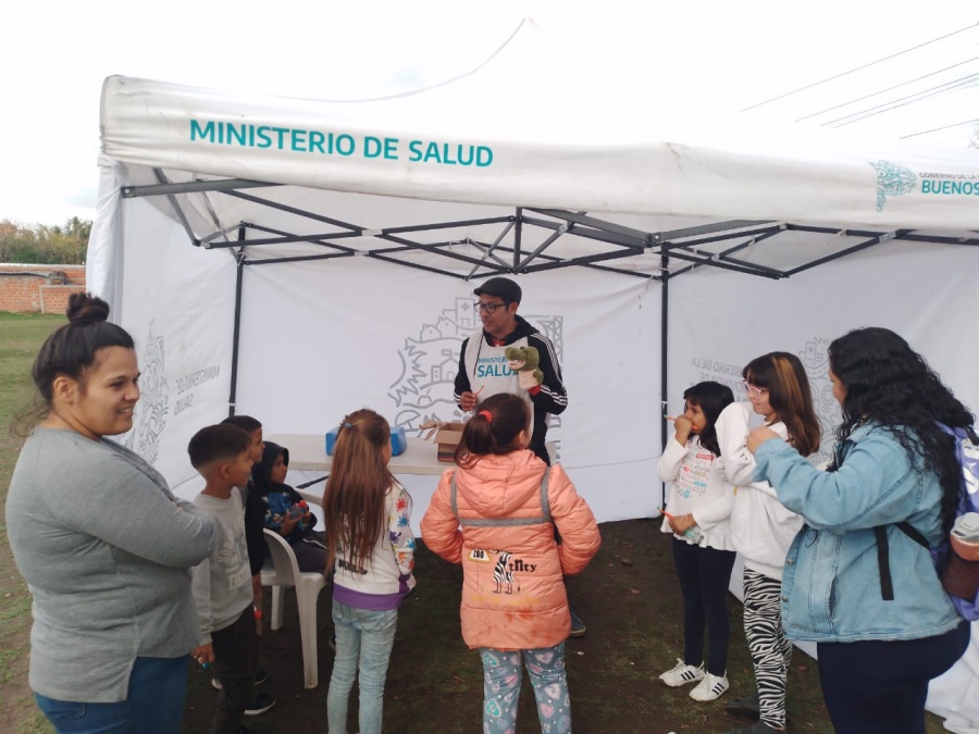 Salud bucal, ESI y posta de vacunación: así se vivió una jornada con diferentes talleres en Altos de San Lorenzo
