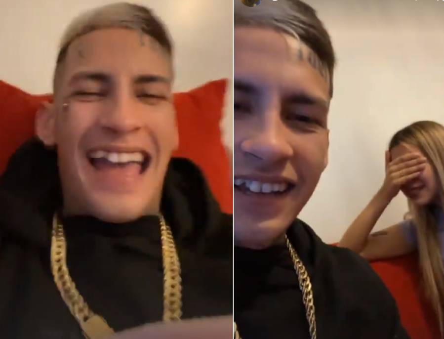 L-Gante ”escrachó” a su mujer en las redes