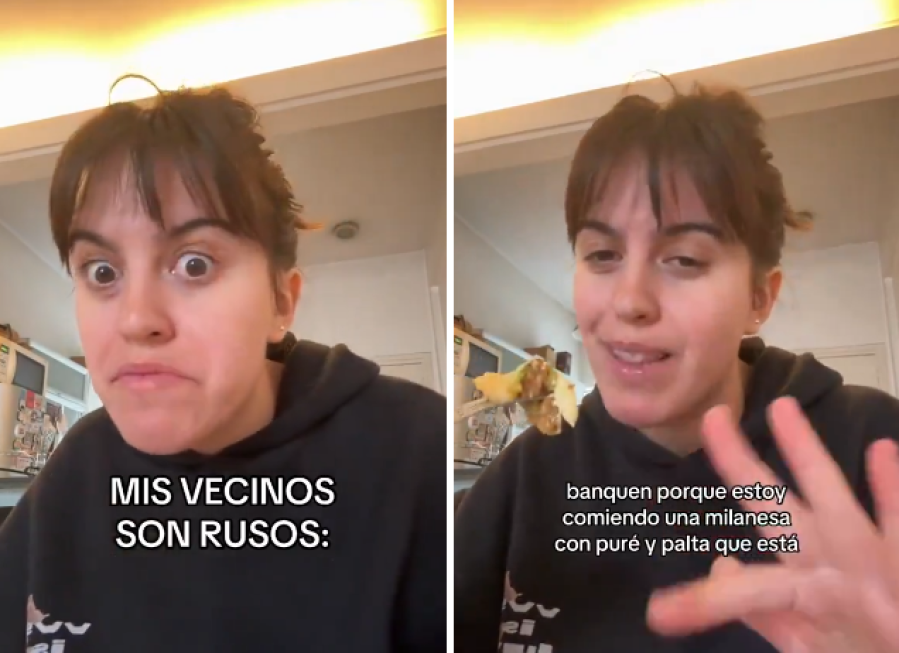 ”Flasheó” que las escuelas porteñas van a estar llenas de ”argenrusos” mientras comía milanesas con palta y fue viral