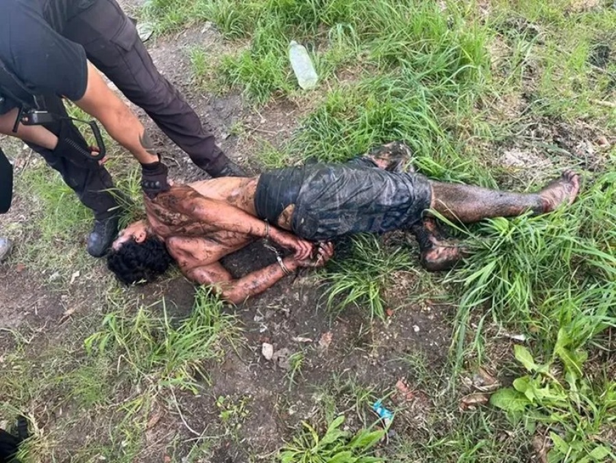 Ensenada: quiso acuchillar a su madre y terminó en un zanjón