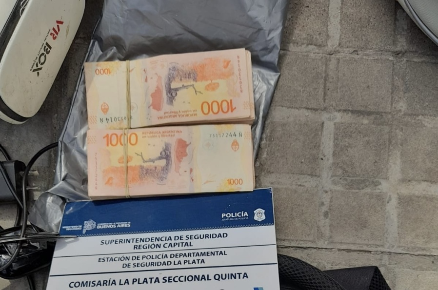 Se robó 200 mil pesos en una carpintería en La Plata y lo atraparon