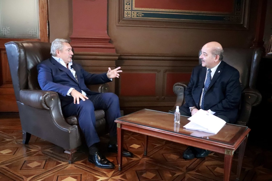 D'Onofrio apoyó el proyecto para unir la Autopista Buenos Aires - La Plata con el Puerto: ”Será fundamental para la Región”