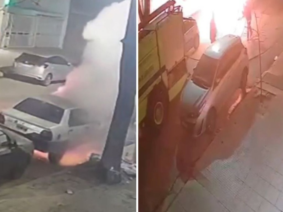 Detuvieron a un joven acusado de quemar tres autos en el centro de La Plata