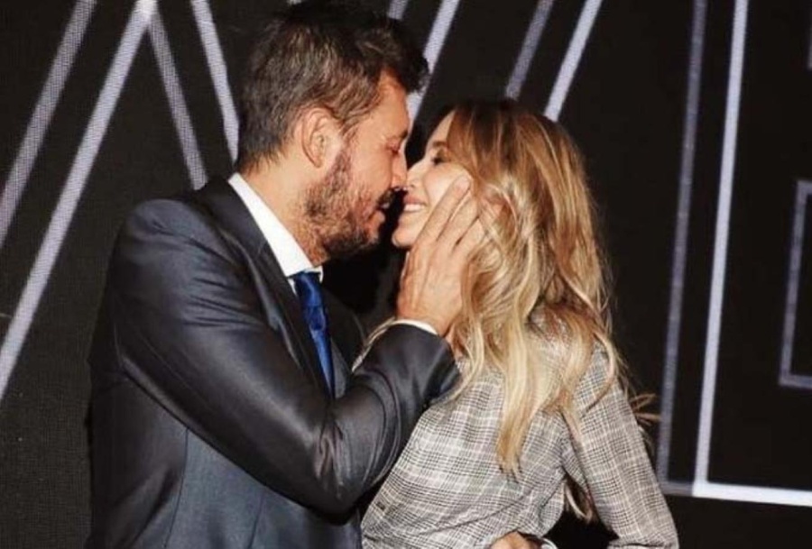 Marcelo Tinelli y Guillermina Valdés festejaron su aniversario en las redes