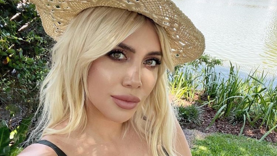 El súper escote de Wanda Nara enloqueció a sus fans