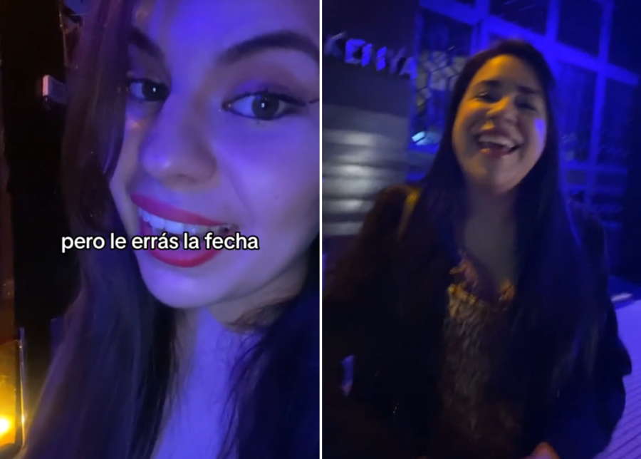 ”Amiga, me la re mandé”: llegó a la ”fiesta”, se dio cuenta de que le había errado el día de cumpleaños y fue viral