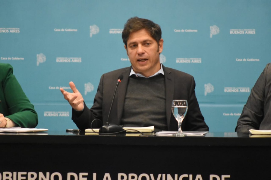 Kicillof: “A pesar de que Nación nos cortó los fondos, redoblamos nuestros esfuerzos para atenuar las consecuencias”