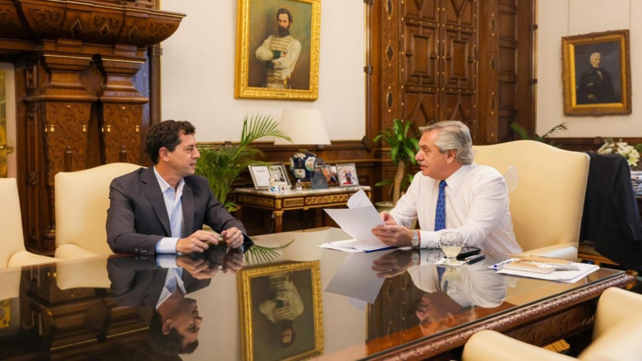 Alberto Fernández y Wado de Pedro se reunieron en Olivos luego de los cortocircuitos mediáticos