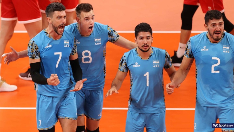 Histórica victoria de la Selección Argentina de voley masculino en los JJOO
