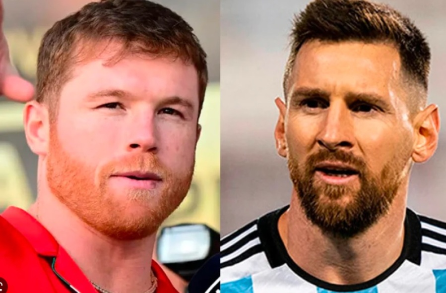 ¡De no creer! ahora crearon una plataforma para medir la distancia entre Messi y Canelo: ”El riesgo de cruce es bajo”
