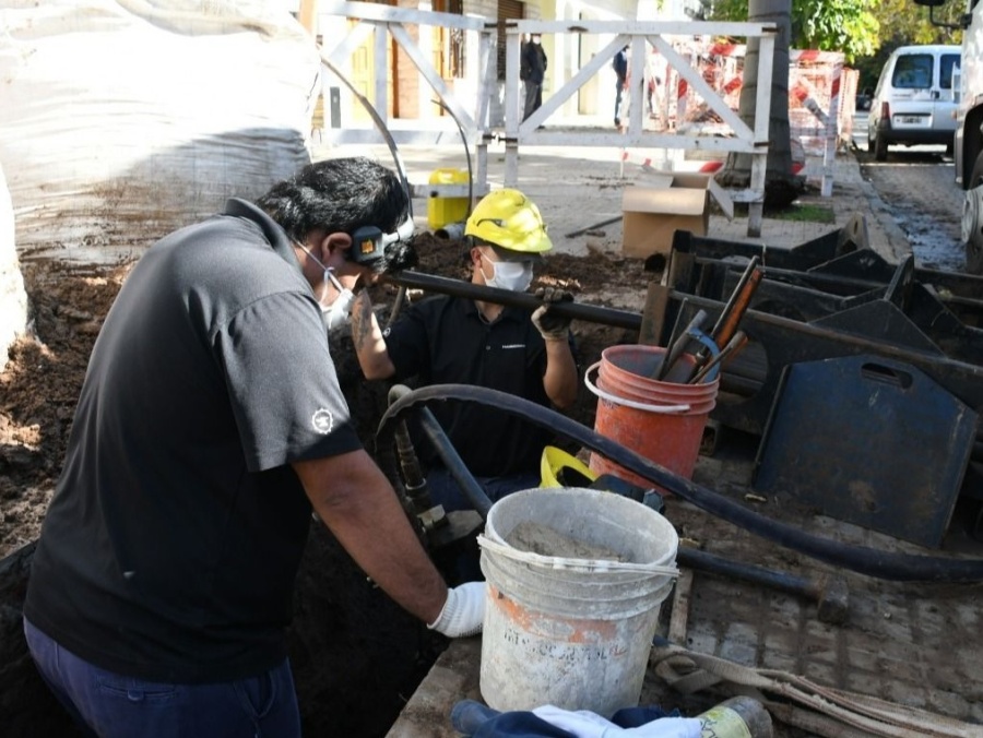 Por tareas de ABSA, podría haber baja presión de agua en la zona de 122 y 43 durante este martes