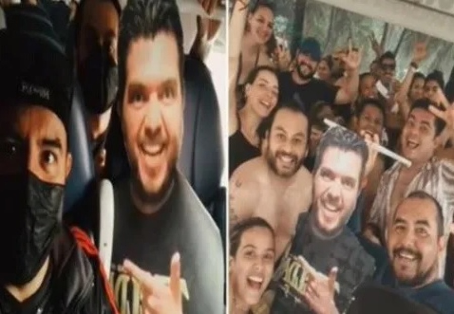 No fue a su propia despedida de soltero y sus amigos hallaron una increíble solución que se volvió viral