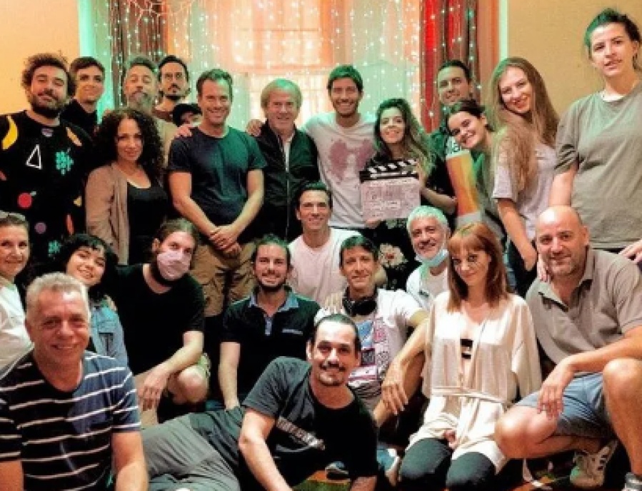 Dalma Maradona y Vico D'Alessandro comenzaron a grabar ”Los inquilinos”