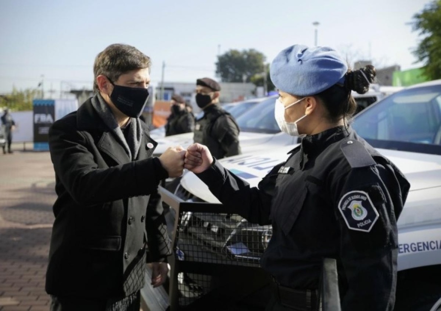 Kicillof dijo que relanzarán la Policía Bonaerense y habló de una ”reforma profunda”